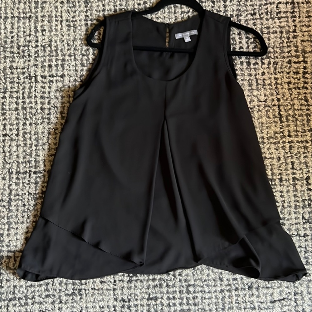 Black Sleeveless Blouse